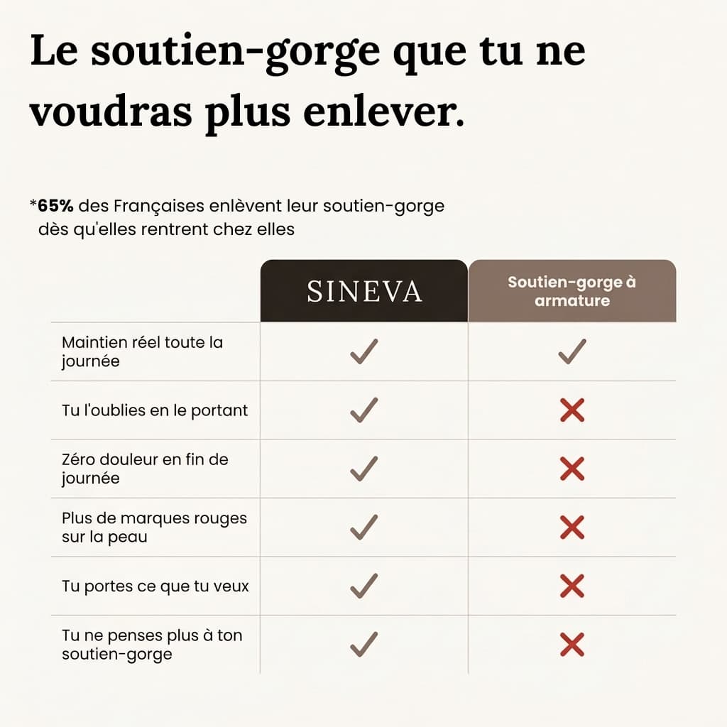 Soutien-gorge sans couture